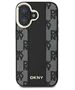 Original Case IPHONE 16 PLUS DKNY Hardcase Checkered Pattern MagSafe (DKHMP16MPCPVSLK) black 3666339333157