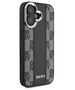 Original Case IPHONE 16 DKNY Hardcase Checkered Pattern MagSafe (DKHMP16SPCPVSLK) black 3666339333140