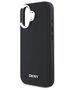 Original Case IPHONE 16 DKNY Hardcase Plain Silver Logo MagSafe (DKHMP16SPSCMCLK) black 3666339333225