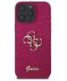 Original Case IPHONE 16 PRO Guess Hardcase Glitter Script Big 4G (GUHCP16LHG4SGU) purple 3666339328504