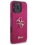 Original Case IPHONE 16 PRO Guess Hardcase Glitter Script Big 4G (GUHCP16LHG4SGU) purple 3666339328504