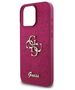 Original Case IPHONE 16 PRO Guess Hardcase Glitter Script Big 4G (GUHCP16LHG4SGU) purple 3666339328504