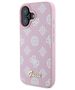 Original Case IPHONE 16 PLUS Guess Hardcase Peony Script Logo MagSafe (GUHMP16MPGPYSP) pink 3666339345532