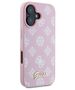 Original Case IPHONE 16 PLUS Guess Hardcase Peony Script Logo MagSafe (GUHMP16MPGPYSP) pink 3666339345532