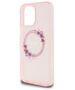 Original Case IPHONE 16 PRO MAX Guess Hardcase IML Flowers Wreath MagSafe (GUHMP16XHFWFCP) pink 3666339345037