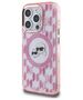 Original Case IPHONE 15 PRO Karl Lagerfeld IML Monogram Karl&Choupette Head MagSafe (KLHMP15LHMCKMHP) pink 3666339285043