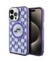 Original Case IPHONE 15 PRO Karl Lagerfeld IML Monogram Karl&Choupette Head MagSafe (KLHMP15LHMCKMHU) purple 3666339285180