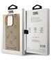 Original Case IPHONE 15 PRO Karl Lagerfeld Karl Head MagSafe (KLHMP15LPGKHPHE) beige 3666339252809