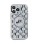 Original Case IPHONE 15 PRO MAX Karl Lagerfeld IML Monogram Karl&Choupette Head MagSafe (KLHMP15XHMCKMHT) transparent 3666339285333