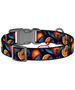 Waudog Nylon dog collar with QR code Waudog "Oranges" size L 071069  282-4054 έως και 12 άτοκες δόσεις 4823089375816