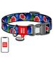 Waudog Nylon dog collar with QR code Waudog "Fig" size M 071066  281-4053 έως και 12 άτοκες δόσεις 4823089375694