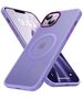 Case IPHONE 14 Matt MagSafe purple 5904161142614