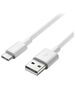 Cable 5A 1m USB-C QC3.0 for HUAWEI HL1289 USB Type C Quick Charge 3.0 white BULK 09050358