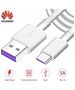 Cable 5A 1m USB-C QC3.0 for HUAWEI HL1289 USB Type C Quick Charge 3.0 white BULK 09050358