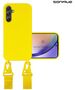 Θήκη Σιλικόνης με Strap CarryHang Sonique Samsung Galaxy A54 5G Κίτρινο 5201101928827