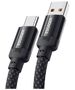 Essager USB to USB-C cable, Essager, EXCT-YS01-P, 100W, 1m (black) 066669  EXCT-YS01-P έως και 12 άτοκες δόσεις 6971958732586