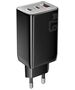 Essager Wall charger, Essager, ECT67W-LJB01-Z, GaN, 2xUSB-C, USB-A, 67W (black) 066688  ECT67W-LJB01-Z έως και 12 άτοκες δόσεις 6971958732296