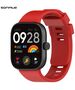 Λουράκι Σιλικόνης Sonique Color για Xiaomi Redmi Watch 4 Κόκκινο 5210312048682