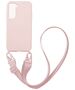 Θήκη Σιλικόνης με Strap CarryHang Sonique Samsung Galaxy S21 Ροζ 5201101709488