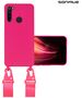 Θήκη Σιλικόνης με Strap CarryHang Sonique Xiaomi Redmi Note 8 / Redmi Note 8 2021 Φουξ 5201101775087