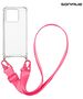 Θήκη Σιλικόνης με Strap Sonique Armor Clear Xiaomi Xiaomi 13 Pro 5G Φουξ 5201101922580