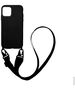 Θήκη Σιλικόνης με Strap CarryHang Sonique Apple iPhone 13 Mini Μαύρο 5201101723248