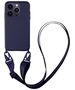 Θήκη Σιλικόνης με Strap CarryHang Sonique Apple iPhone 14 Pro Μπλε Σκούρο 5201101791582