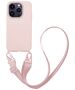 Θήκη Σιλικόνης με Strap CarryHang Sonique Apple iPhone 14 Pro Ροζ 5201101791612