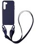 Θήκη Σιλικόνης με Strap CarryHang Sonique Samsung Galaxy S23 Μπλε Σκούρο 5201101876494