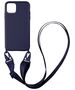 Θήκη Σιλικόνης με Strap CarryHang Sonique Apple iPhone 11 Μπλε Σκούρο 5201101703172