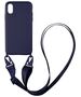 Θήκη Σιλικόνης με Strap CarryHang Sonique Apple iPhone XS MAX Μπλε Σκούρο 5201101704377