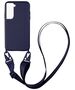 Θήκη Σιλικόνης με Strap CarryHang Sonique Samsung Galaxy S21 FE Μπλε Σκούρο 5201101774073