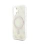 Guess Case for iPhone 16 - Guess IML 4G Background MagSafe (GUHMP16SH4DTEH) - White 3666339302153 έως 12 άτοκες Δόσεις