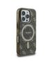 Guess Case for iPhone 16 Pro - Guess IML 4G Background MagSafe (GUHMP16LH4DTEW) - Brown 3666339301729 έως 12 άτοκες Δόσεις