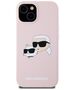 Karl Lagerfeld Case for iPhone 15 / iPhone 14 / iPhone 13 - Karl Lagerfeld Silicone MagSafe (KLHMP15SSKKCHCHPPLP) - Pink Karl&Choupette 3666339256845 έως 12 άτοκες Δόσεις