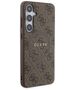 Guess Case for Samsung Galaxy S24 Plus - Guess 4G Collection Leather MagSafe (GUHMS24MG4G4GFRW) - Brown 3666339241490 έως 12 άτοκες Δόσεις