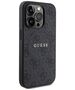 Guess Case for iPhone 15 Pro - Guess 4G Collection Leather MagSafe (GUHMP15LG4GFRK) - Black 3666339226343 έως 12 άτοκες Δόσεις