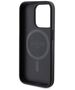 Guess Case for iPhone 15 Pro - Guess 4G Collection Leather MagSafe (GUHMP15LG4GFRK) - Black 3666339226343 έως 12 άτοκες Δόσεις