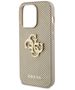 Guess Case for iPhone 15 Pro Max - Guess Leather Perforated 4G (GUHCP15XPSP4LGD) - Gold 3666339151591 έως 12 άτοκες Δόσεις