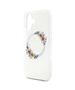 Guess Case for iPhone 16 Plus - Guess IML Flowers Wreath MagSafe (GUHMP16MHFHFWWFFCT) - Clear 3666339311438 έως 12 άτοκες Δόσεις