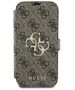 Guess Pouch for iPhone 16 Plus - Guess Book 4G (GUBKP16M4GMGMGBR) - Brown 3666339346171 έως 12 άτοκες Δόσεις