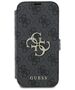 Guess Case for iPhone 16 - Guess Book 4G (GUBKP16S4GMGGR) - Black 3666339346126 έως 12 άτοκες Δόσεις