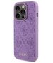 Guess Case for iPhone 15 Pro - Guess Leather 4G Stamped (GUHCP15LP4EPMU) - Light Purple 3666339150464 έως 12 άτοκες Δόσεις