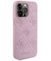 Guess Pouch for iPhone 15 Pro Max - Guess Leather 4G Stamped (GUHCP15XPXP4EPMP) - Pink 3666339150334 έως 12 άτοκες Δόσεις