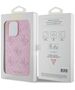 Guess Pouch for iPhone 15 Pro Max - Guess Leather 4G Stamped (GUHCP15XPXP4EPMP) - Pink 3666339150334 έως 12 άτοκες Δόσεις