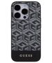 Guess Case for iPhone 15 Pro Max - Guess GCube Stripes MagSafe (GUHMP15XHGCFSEK) - Black 3666339194734 έως 12 άτοκες Δόσεις