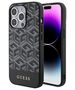 Guess Case for iPhone 15 Pro Max - Guess GCube Stripes MagSafe (GUHMP15XHGCFSEK) - Black 3666339194734 έως 12 άτοκες Δόσεις