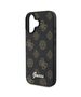 Guess Case for iPhone 16 Plus - Guess Peony Script MagSafe (GUHMP16MPGPYSK) - Black 3666339342333 έως 12 άτοκες Δόσεις