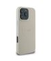 Guess Case for iPhone 16 Pro - Guess Grained Ring MagSafe (GUHMP16LPGHSMME) - Beige 3666339304270 έως 12 άτοκες Δόσεις