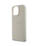 Guess Case for iPhone 16 Pro - Guess Grained Ring MagSafe (GUHMP16LPGHSMME) - Beige 3666339304270 έως 12 άτοκες Δόσεις